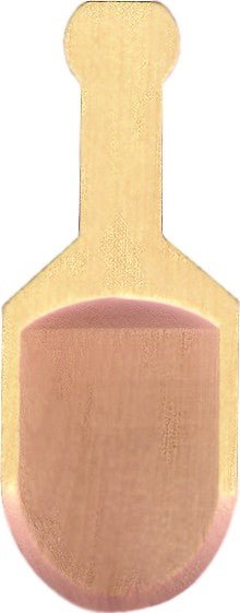3" Wood Scoop - Wood Parts | Wood Turnings - Bear Woods Supply