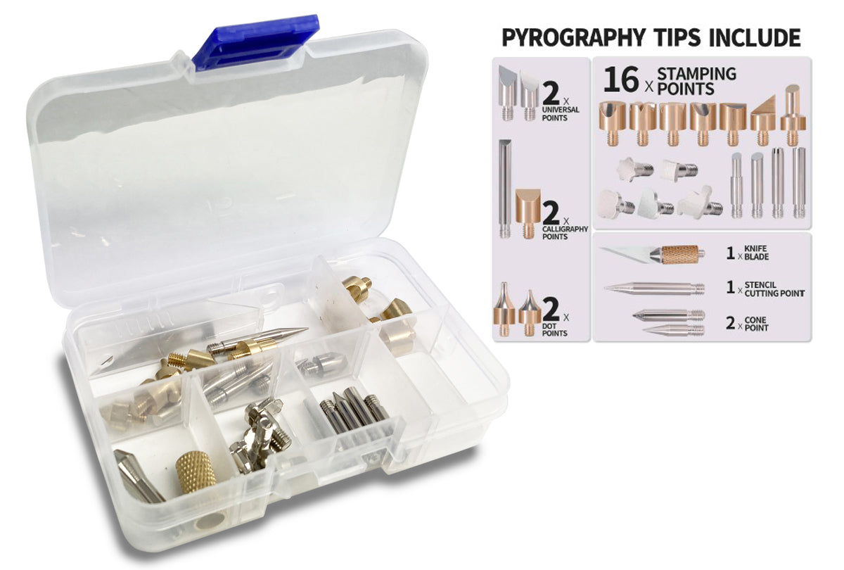 Mascot® 28-Piece Heat Transfer Tip Kit
