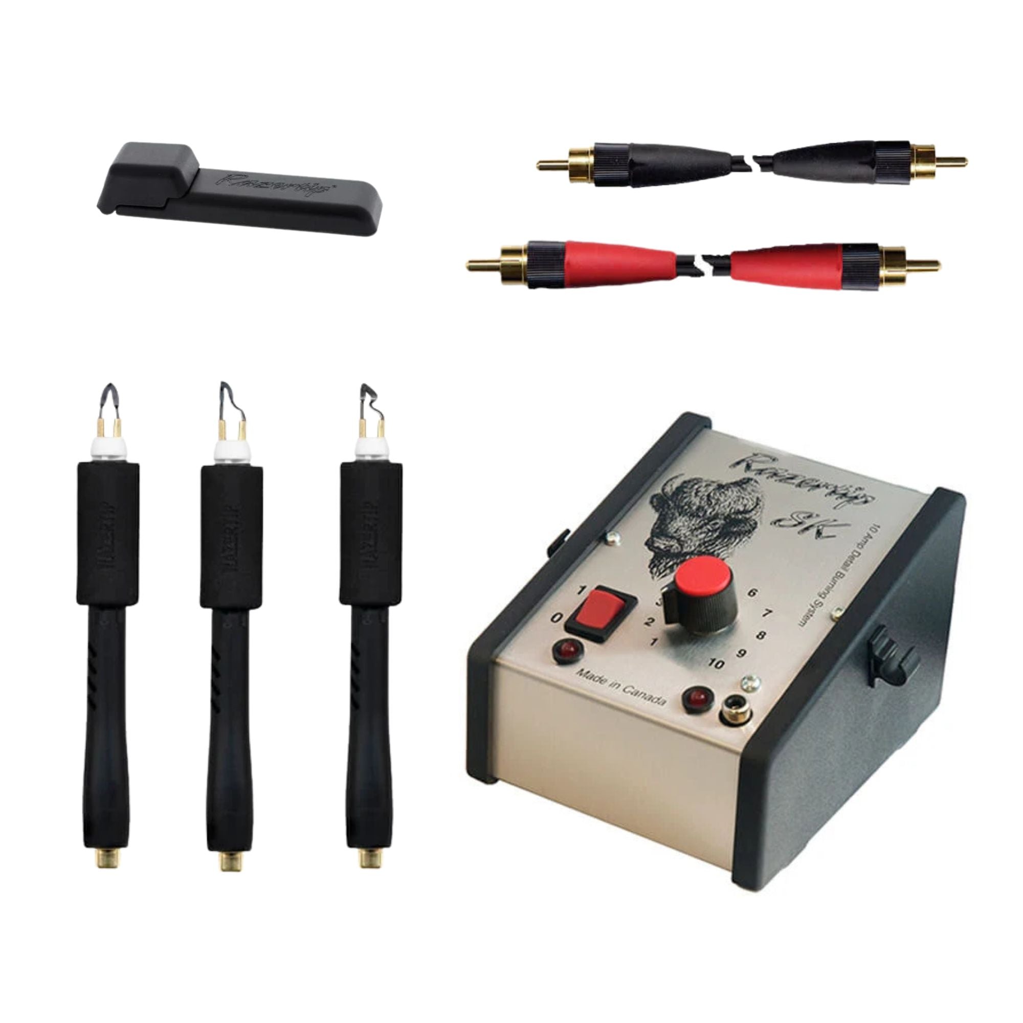 SK Burner Heavy-Duty Fine Detail Kit - Razertip Wood Burning