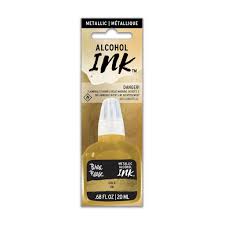 Alcohol Ink - Gold (20ML) - Resin Art | Alcohol Ink - Bear Woods Supply