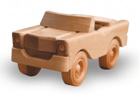 Cole's '57' Car Woodworking Plan (Approx. 9") - Wood Craft | Toys & Joys Patterns - Bear Woods Supply