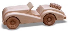 Cole's Coupe 10" (Woodworking Pattern) - Wood Craft | Toys & Joys Patterns - Bear Woods Supply