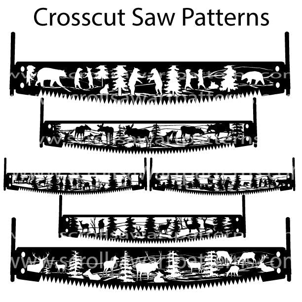 Crosscut Sawblade Package - 12 Scroll Saw Crosscut Sawblades By Jason Henry - Scroll Saw | Scroll Saw Patterns - Bear Woods Supply