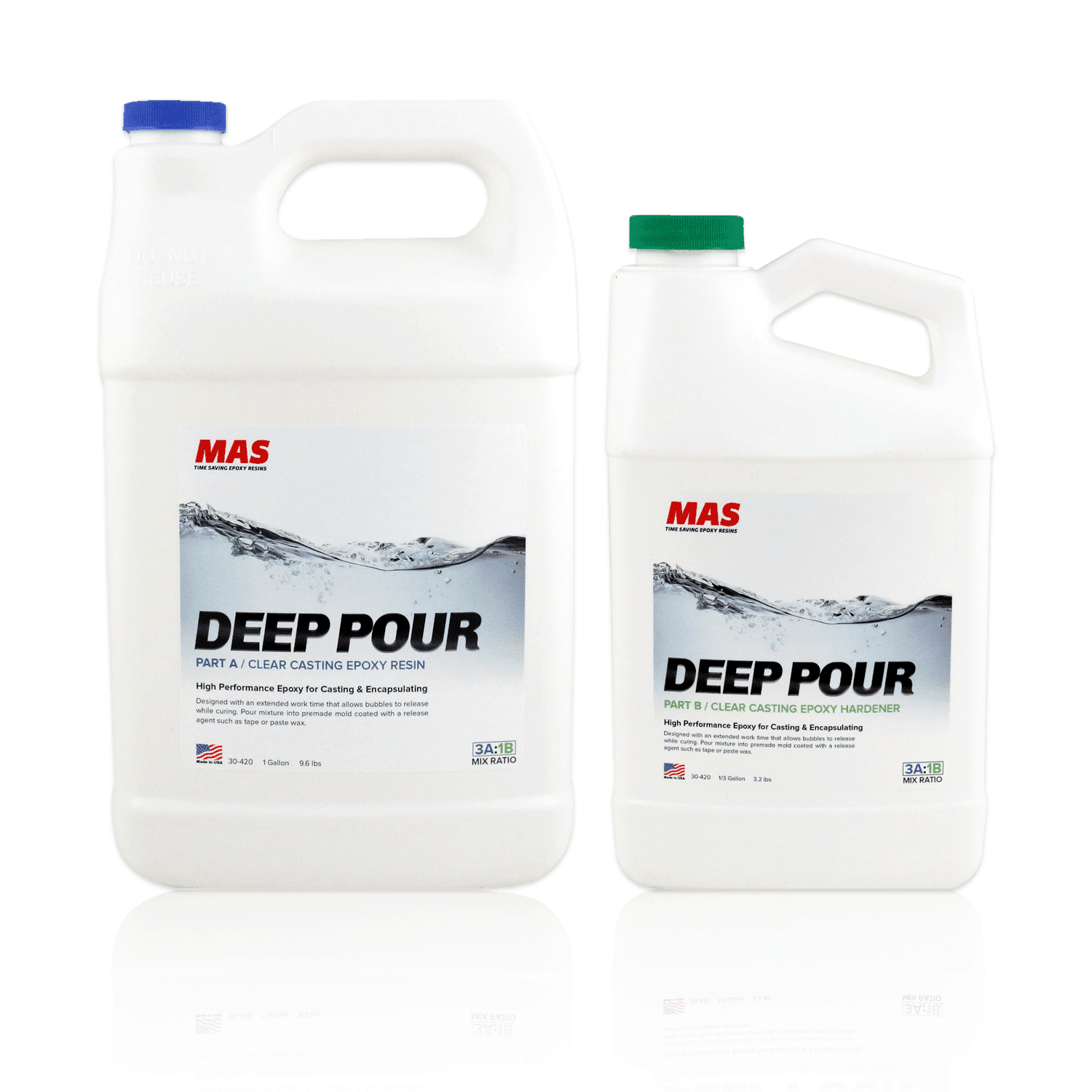 Deep Pour Epoxy Resin (USA Made by MAS) - Resin Art | Epoxy Resin Liquids - Bear Woods Supply