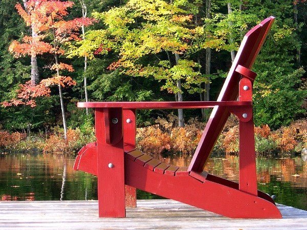 Folding Adirondack Chair Downloadable Woodworking Plan - Wood Craft | Woodworking Plans - Bear Woods Supply