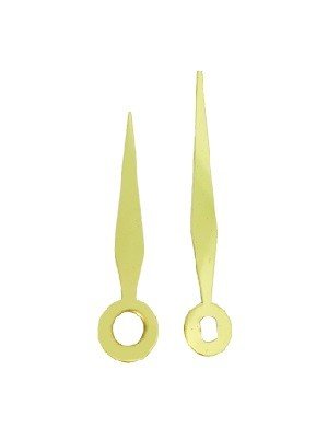 FREE Clock Hands 1-7/8", Brass Style - Clock Parts | Pendulums & Bobs - Bear Woods Supply