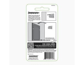 Hangman - Wall Dog Safety Hanger - Hang & Hardware | Wall Hangers - Bear Woods Supply
