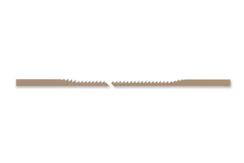Metal Cutting Scroll Saw 5 (.016" x .033" x 35TPI) (Pk/144) - Scroll Saw | Scroll Saw Blades - Bear Woods Supply