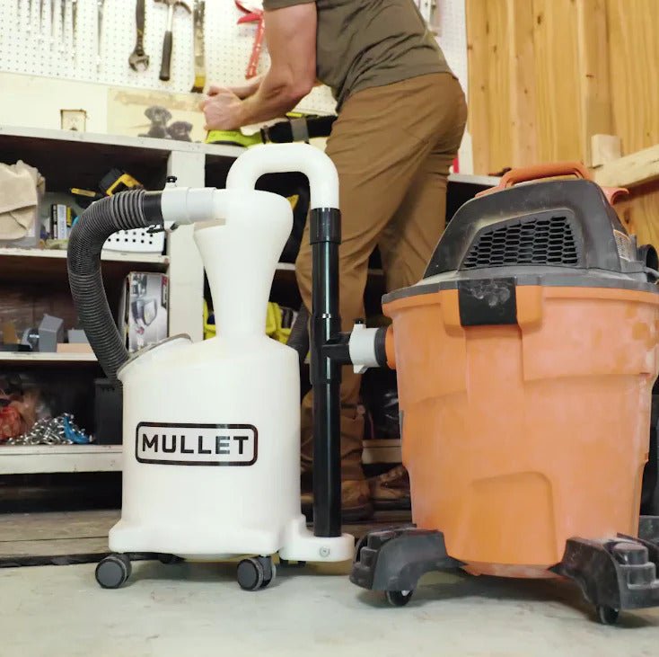 Mullet High-Speed Cyclone - Dust Collection - Scroll Saw | Dust Collection & Safety - Bear Woods Supply