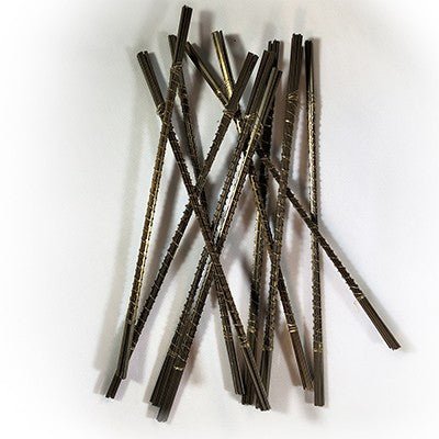 Pegas Modified Geometry Scroll Saw Blades 7R (.0157" x .0488" x 10.4TPI) (Pk/12) - Scroll Saw | Scroll Saw Blades - Bear Woods Supply