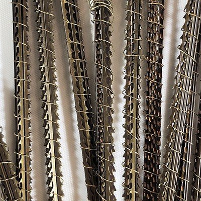 Pegas Skip Tooth Scroll Saw Blades 12 (.0197" x .061" x 11.5TPI) (Pk/144) - Scroll Saw | Scroll Saw Blades - Bear Woods Supply