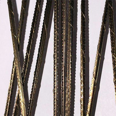 Pegas Skip Tooth Scroll Saw Blades 2/0 (.0087" x .0236" x 28.2TPI) (Pk/144) - Scroll Saw | Scroll Saw Blades - Bear Woods Supply
