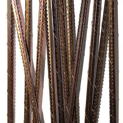 Pegas Skip Tooth Scroll Saw Blades 4 (.0134" x .0374" x 18.1TPI) (Pk/144) - Scroll Saw | Scroll Saw Blades - Bear Woods Supply