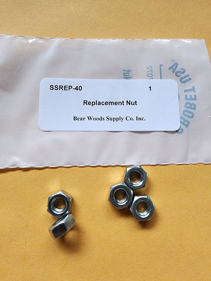 Replacement Nut (1 Piece) for Pegas Blade Clamps - Scroll Saw | Chuck Heads (Blade Clamps) - Bear Woods Supply