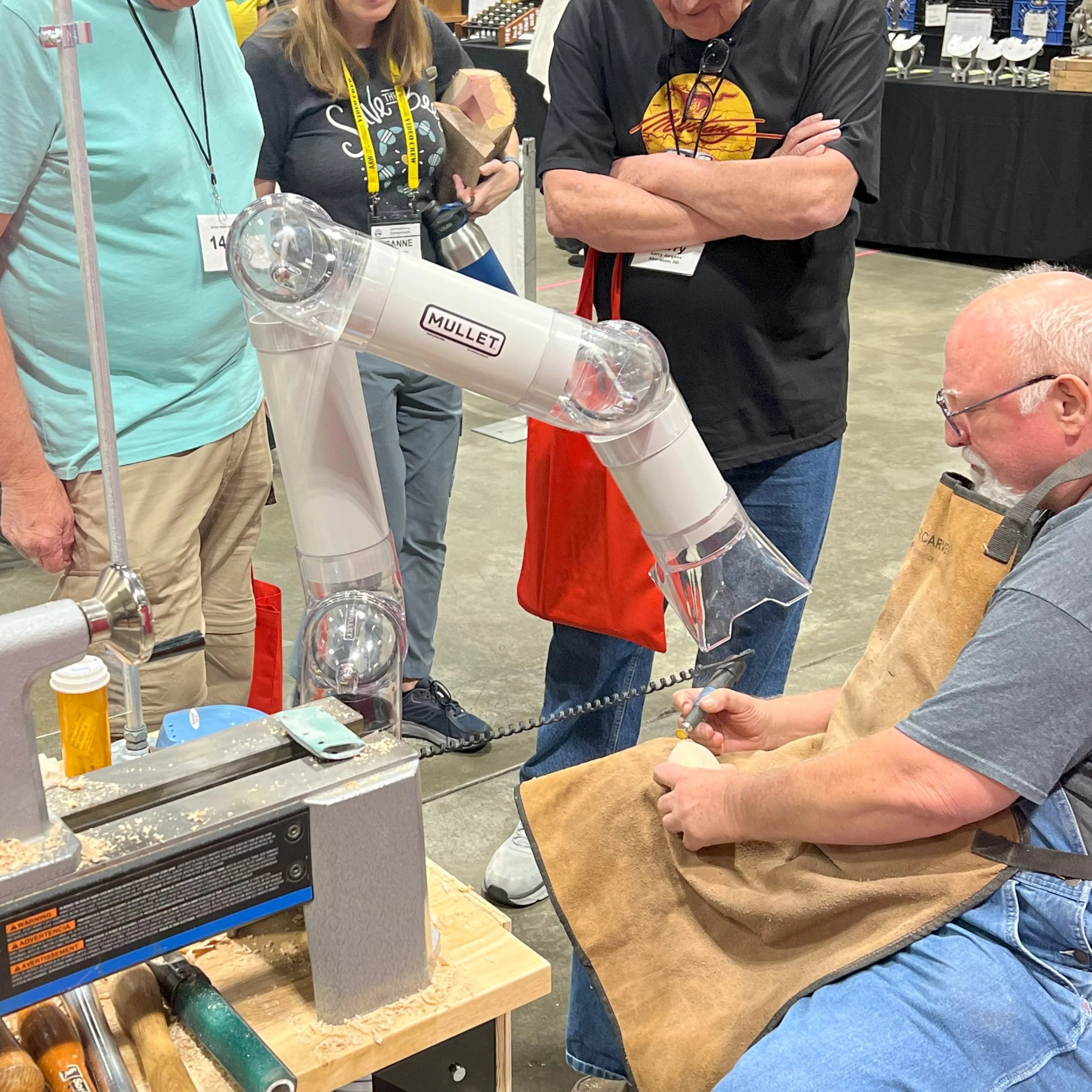 Mullet 4-inch Boom Arm For Dust Collectors
