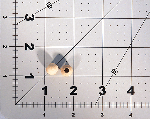 Round Wood Beads 3/8 inch with 5/32 inch Hole (Per 100) - Wood Craft | Wood Beads - Bear Woods Supply