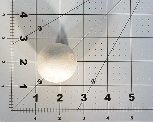 Round Wood Craft Balls 1-1/2 inch Diameter (Bags of 25) - Wood Craft | Wood Balls - Bear Woods Supply