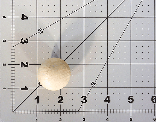 Round Wood Craft Balls 1-1/4 inch Diameter (Bags of 25) - Wood Craft | Wood Balls - Bear Woods Supply