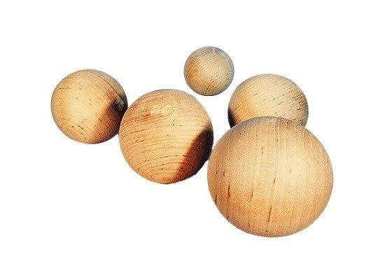 Round Wood Craft Balls 2-1/2 inch Diameter - Wood Craft | Wood Balls - Bear Woods Supply