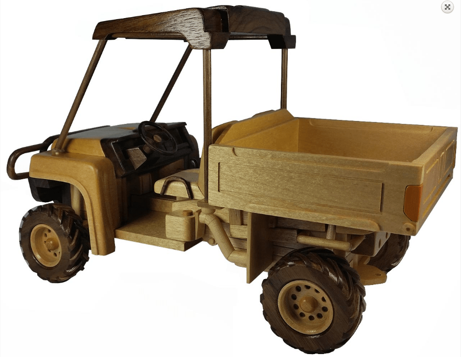 The ATV Pattern (Approx. 11") (Woodworking Plan) - Wood Craft | Toys & Joys Patterns - Bear Woods Supply