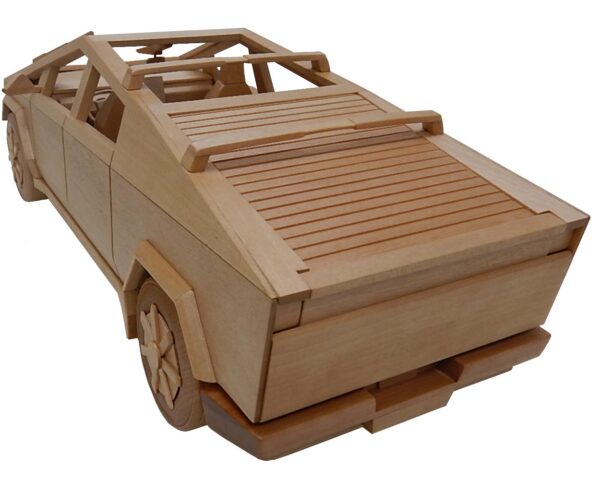 "The Cyber Truck" (Woodworking Pattern) - Wood Craft | Toys & Joys Patterns - Bear Woods Supply