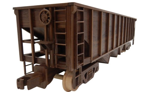 The Hopper Car (Woodworking Plans) - Wood Craft | Toys & Joys Patterns - Bear Woods Supply