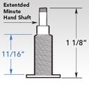 USA Made High Torque Clock Movements to Make Large Clocks (Up to 5/8" Dial Face) - Gift Cards & Merch | Gift Cards - Bear Woods Supply