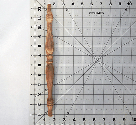 Walnut Wooden Spindles 11-3/8in x 13/16in - Wood Parts | Hardwood Spindles - Bear Woods Supply