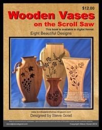 Wooden Vases on the Scroll Saw Pattern Book 2 - Scroll Saw | Scroll Saw Patterns - Bear Woods Supply