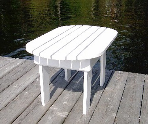 adirondack table plan 4 50 in stock adirondack table muskoka table 