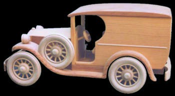 1929 Ford Van 13" (Woodworking Plan)