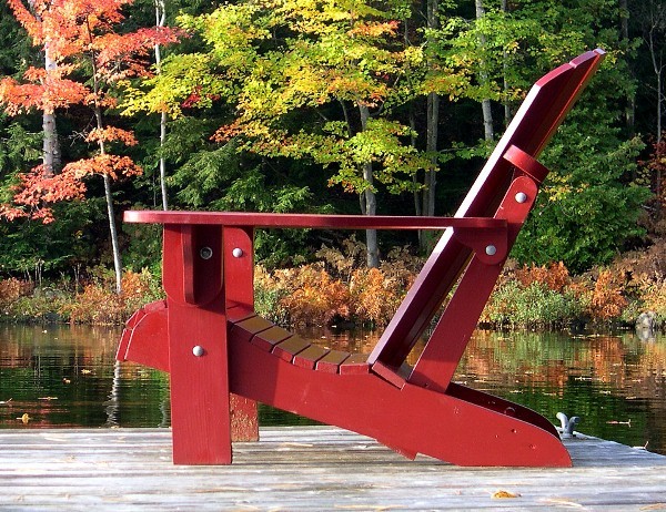 Folding Adirondack Chair Plan - Downloadable