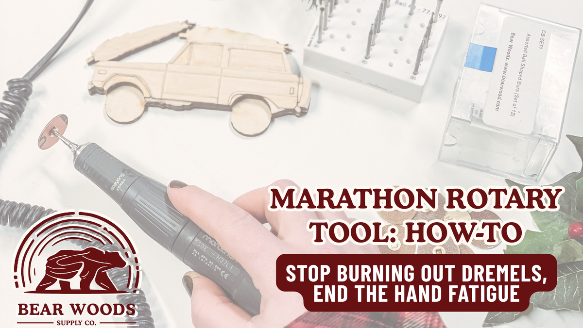 Marathon Rotary Tool Tutorial - Get Carving!