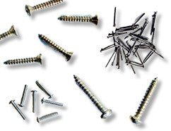 Decorative Wood Screws - Flat head, pan head, round head