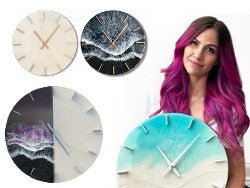 DIY Clock Kits by Rivka