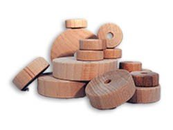 Flat Wooden Wheels