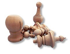 Hardwood Finials