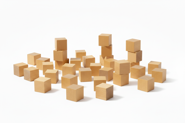 Wooden Blocks & Cubes