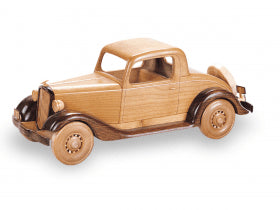 1934 Chevy Coupe 19" (Woodworking Pattern) - Wood Craft | Toys & Joys Patterns - Bear Woods Supply