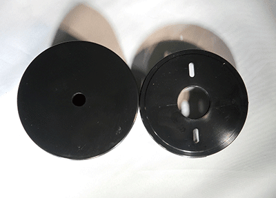 2 Piece Mounting Cup to attach AA Clock Motors to Walls Directly! - Clock Parts | Clock Kits - Bear Woods Supply