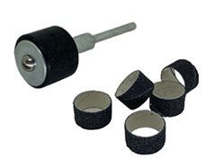 3/8" Abrasive Bands and Mandrels, 1/8" Shaft - Power Carving | Abrasive Bands & Discs - Bear Woods Supply