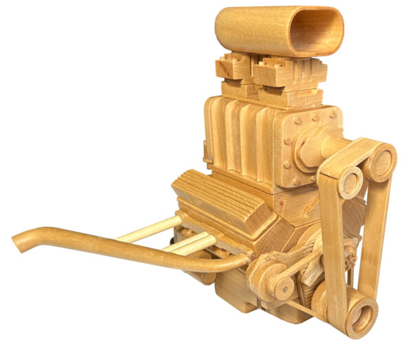 "The Hot Rod Engine" (Woodworking Pattern)