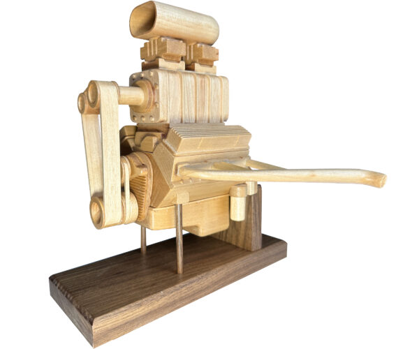"The Hot Rod Engine" (Woodworking Pattern)