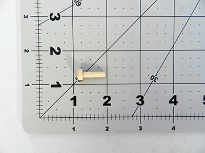 Axle Peg for 3/16" Wheel Hole (5/8" Tenon Length) - Per 25 - Wood Craft | Toy Wheels - Bear Woods Supply