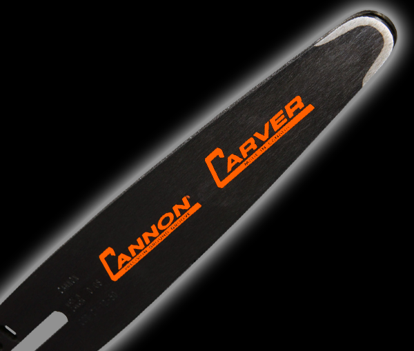 Cannon Quarter Tip carving bar — CCQ-C1-16-50, 16-inch, .050-inch gauge, C1 mount; manufacturer reference image