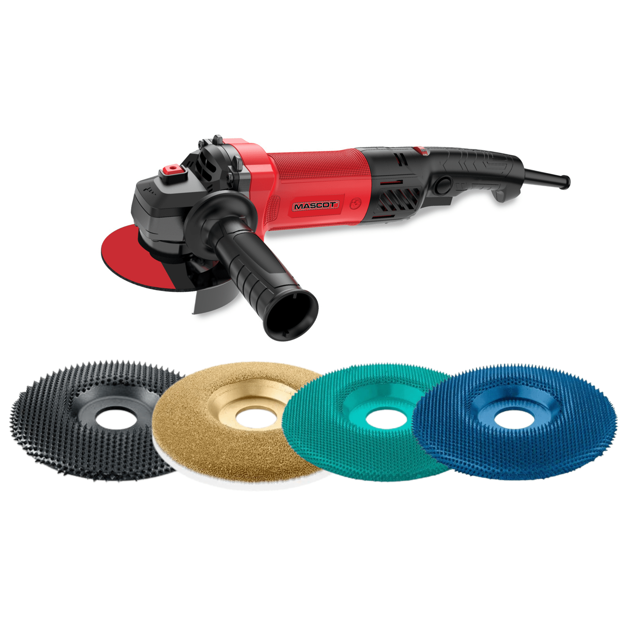 Mascot® Right Angle Grinder Beginner Bundle - Power Carving | Rotary Tools & Starter Kits - Bear Woods Supply