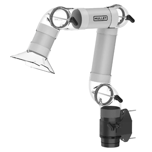 Mullet 4-inch Boom Arm For Dust Collectors - Shop & Safety | Dust Collection - Bear Woods Supply