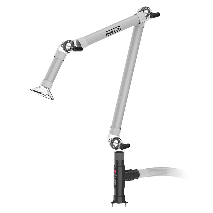 Mullet ThirdHand Boom Arm - Kit for Workbench Mount - Dust Collection - Shop & Safety | Dust Collection - Bear Woods Supply