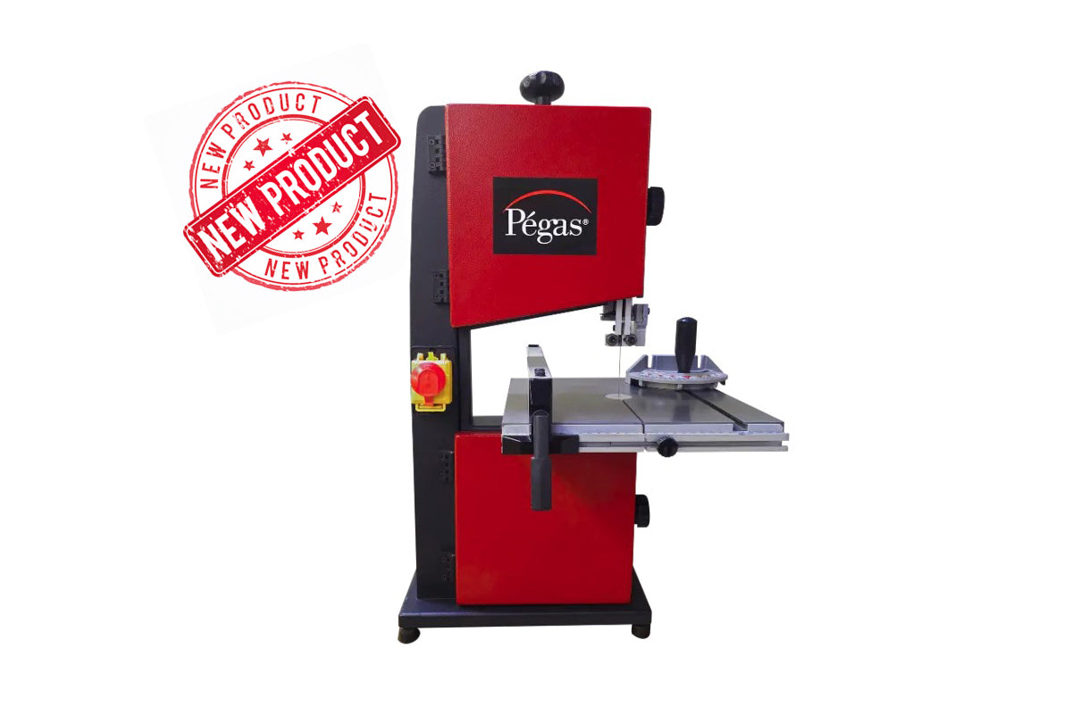 Pégas 8-inch dual bandsaw, model 90.730, with cast-iron table