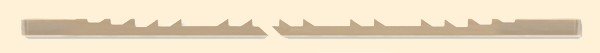 Pegas Double Reverse Skip Tooth Scroll Saw Blades 7R (.0157" x .0488" x 10.9TPI) (Pk/144) - Scroll Saw | Scroll Saw Blades - Bear Woods Supply